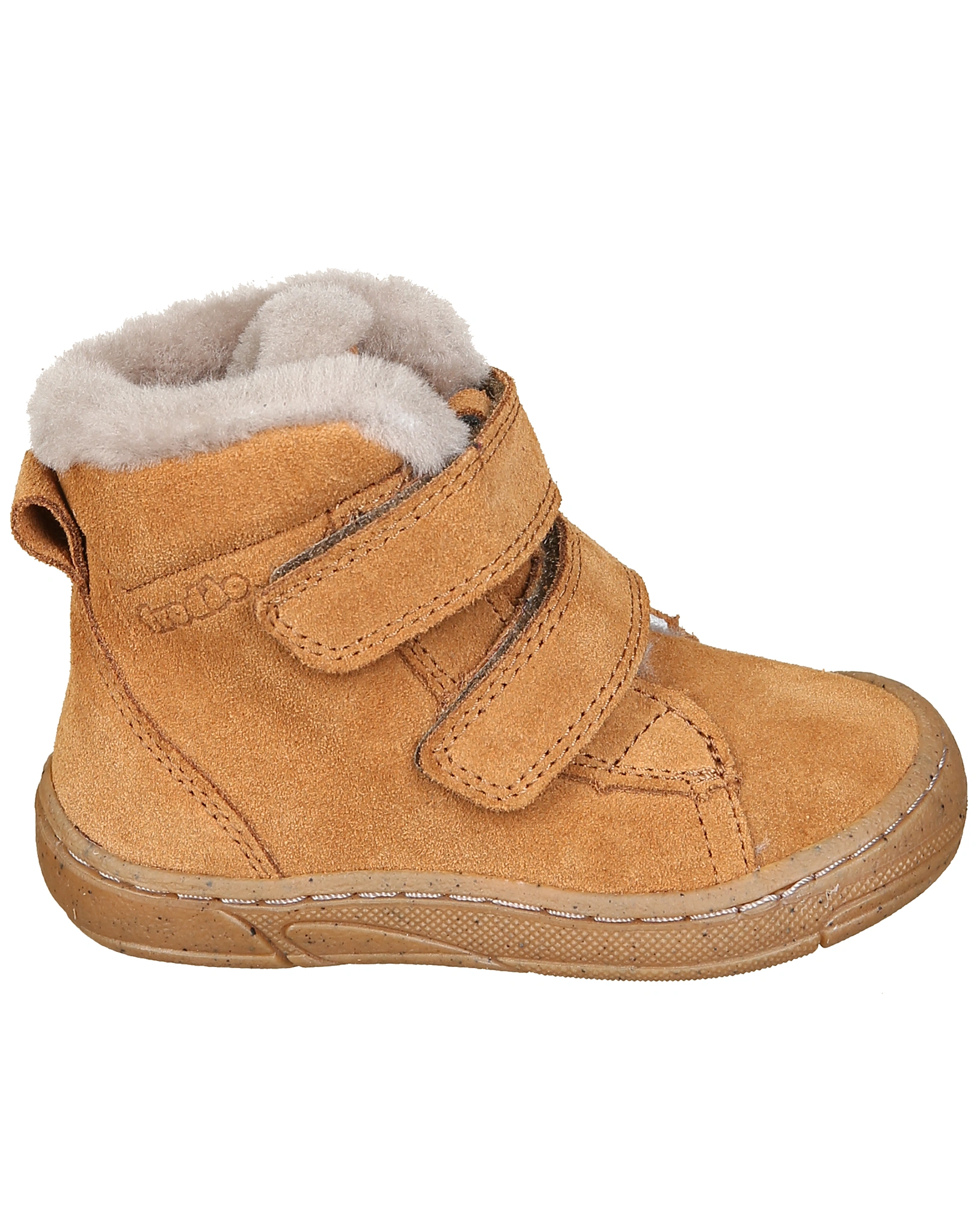 Klett-Booties MINNI SUEDE gefüttert in cognac