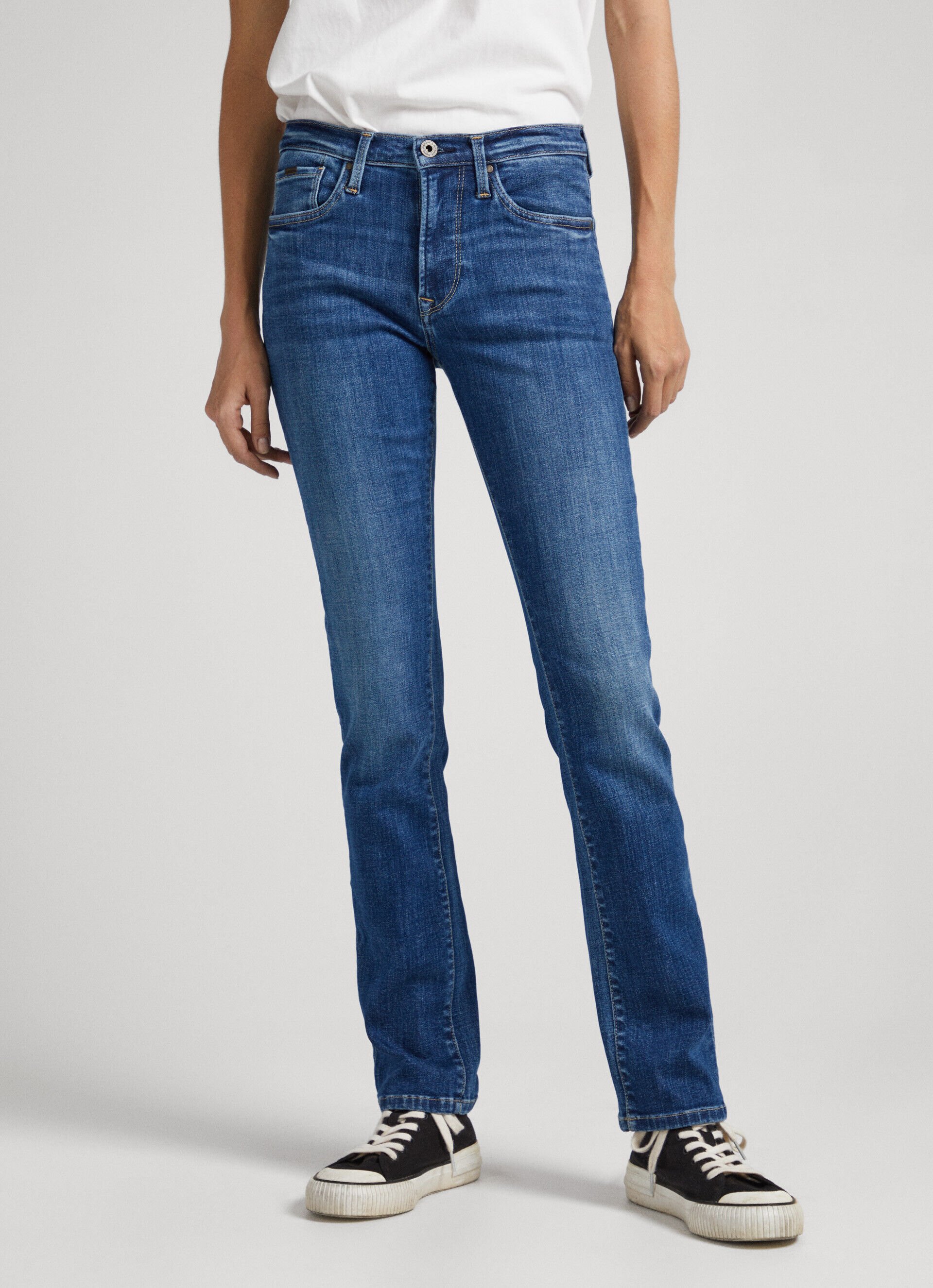 CALÇA JEANS GRACE FIT SLIM TIRO ALTO - jeans