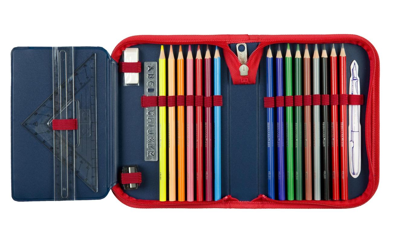 Spiderman etui gevuld