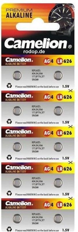 Camelion - LR66 - Alkaline Knoopcelbatterij - 10 Stuks - 1,5 V