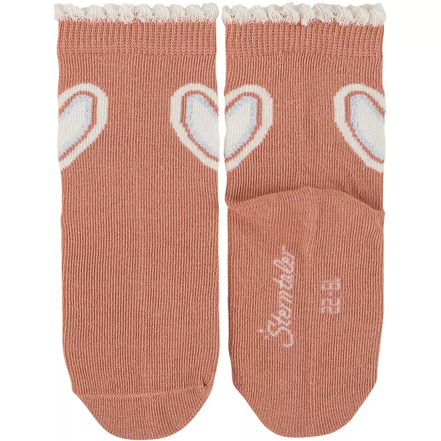 Sterntaler Söckchen 3er-Pack Katze rosa