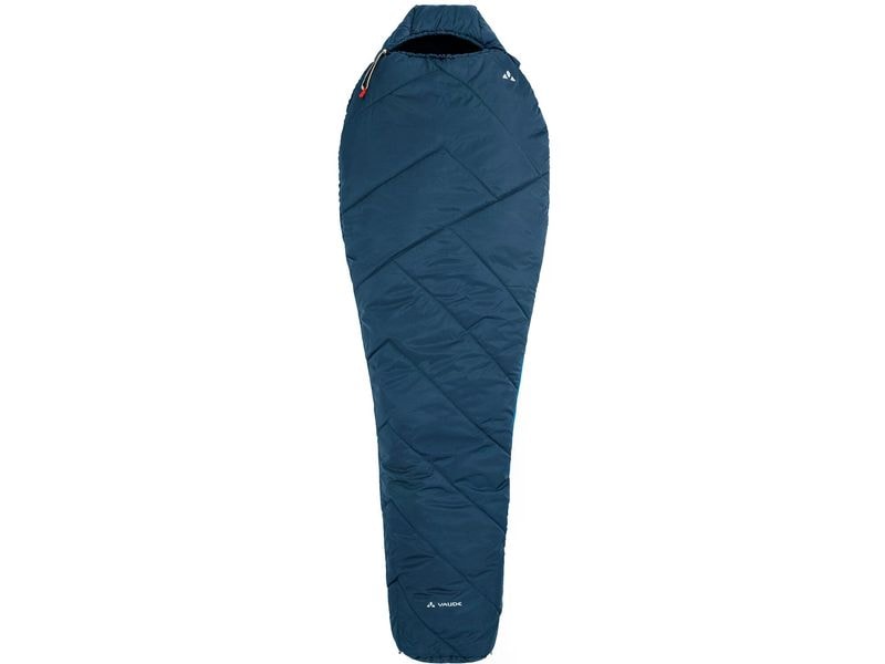 VAUDE Schlafsack Sioux 400 II SYN Polyester, Blau Kunstfaser-Schlafsack