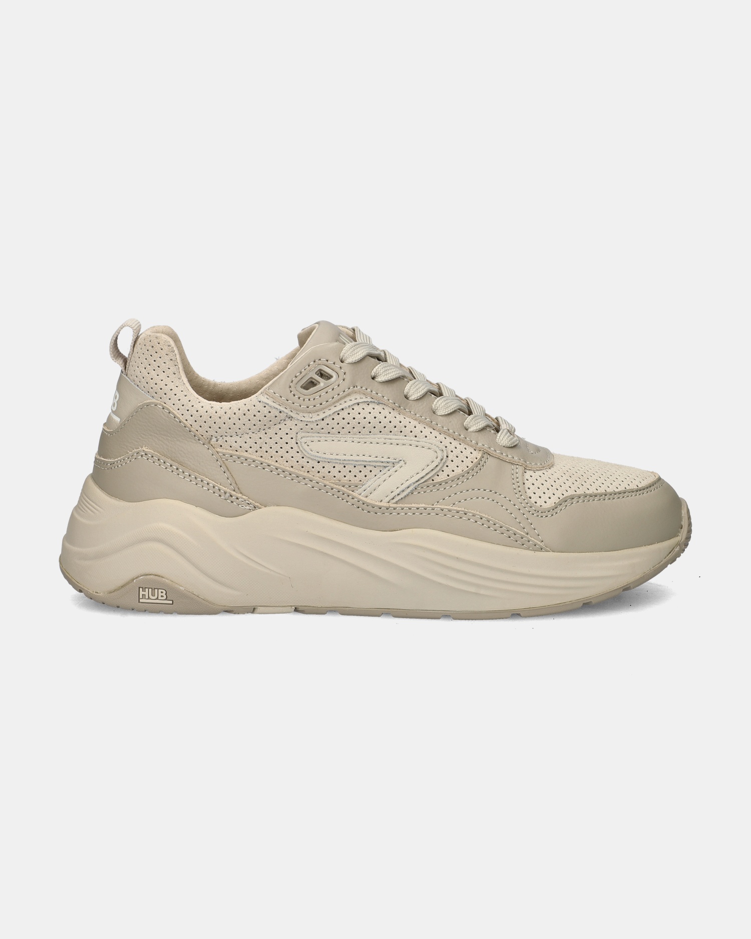 Hub Glide Dad Sneakers  - wit