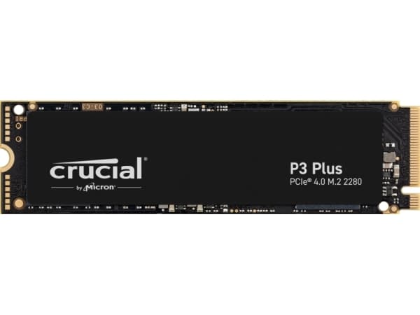 Crucial P3 Plus - SSD - 4 TB - intern - M.2 2280 - PCIe 4.0 (NVMe)
