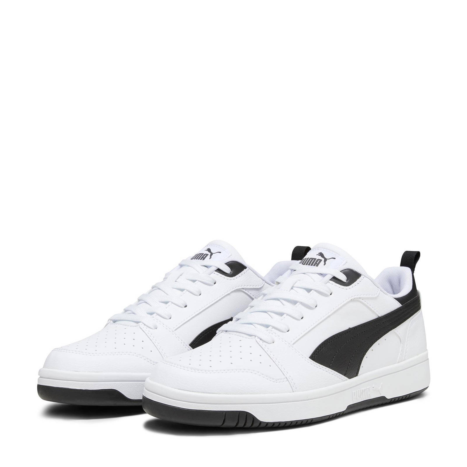 Puma Rebound v6 Low V6 Low sneakers wit/zwart