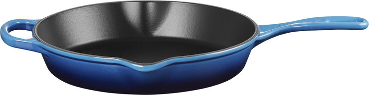 Le Creuset Dyb Stegepande i støbejern 26cm Azure Blue Azure blue
