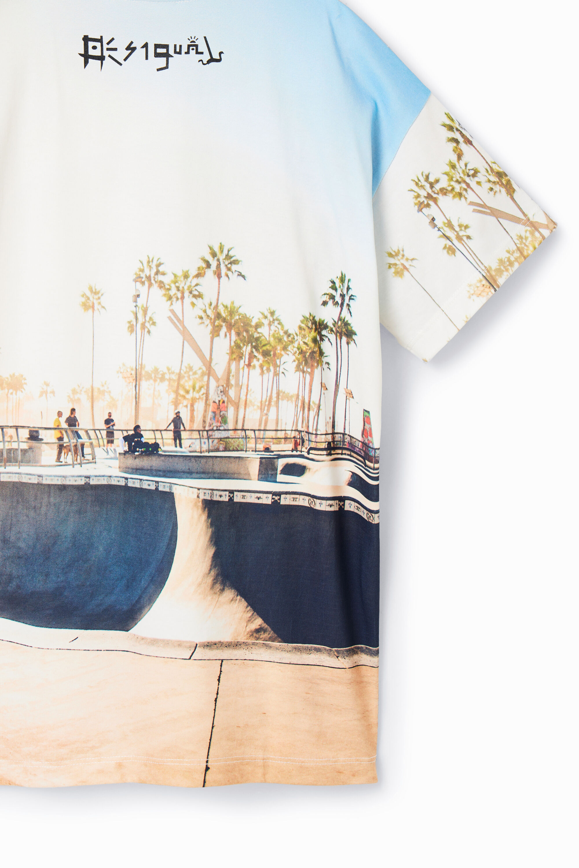 T-shirt photographique skater