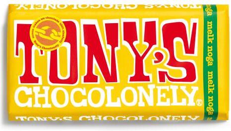 Tony's Chocolonely melk noga 180 gr
