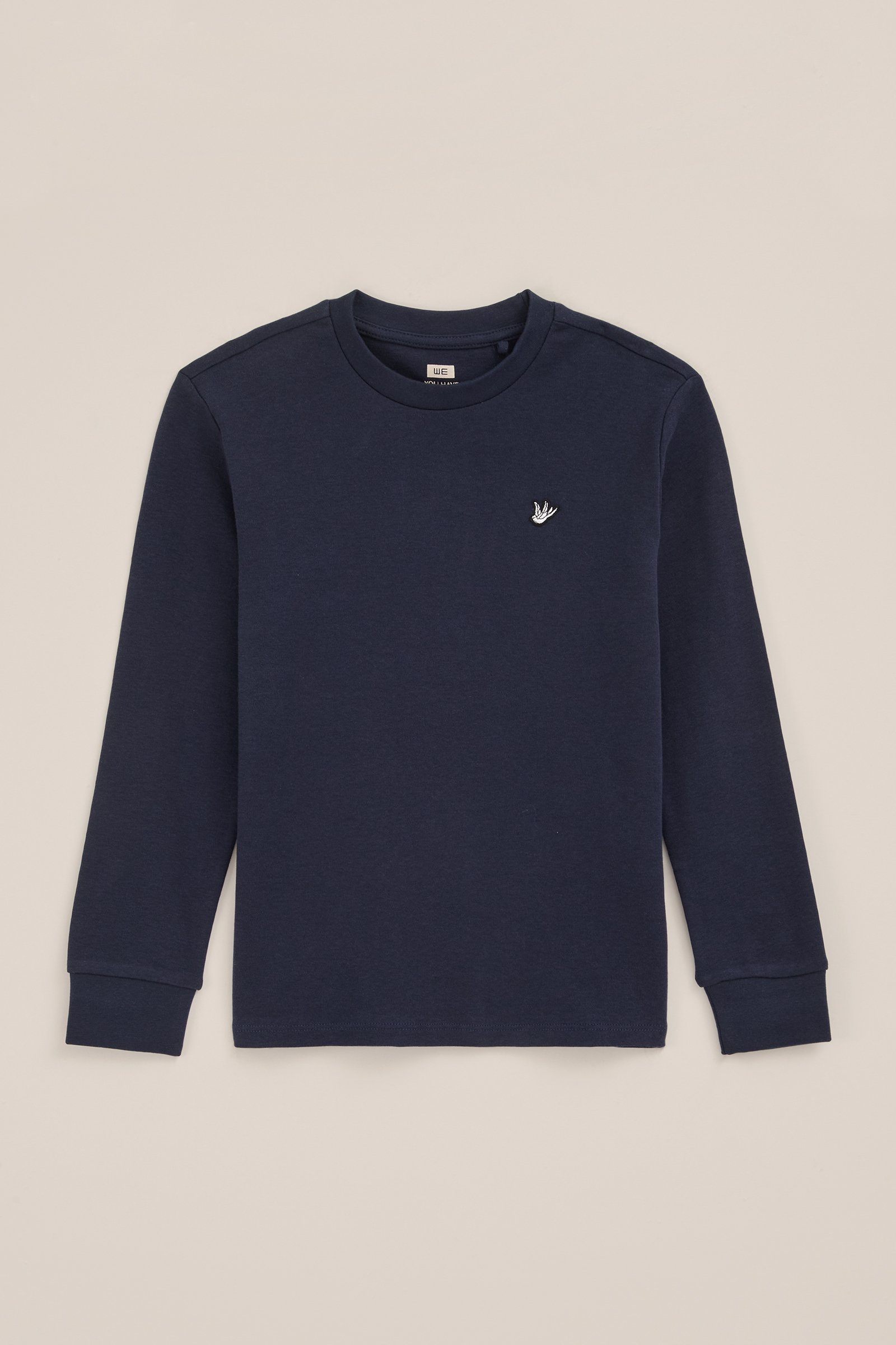Jongens T-shirt WE Fashion Marineblauw