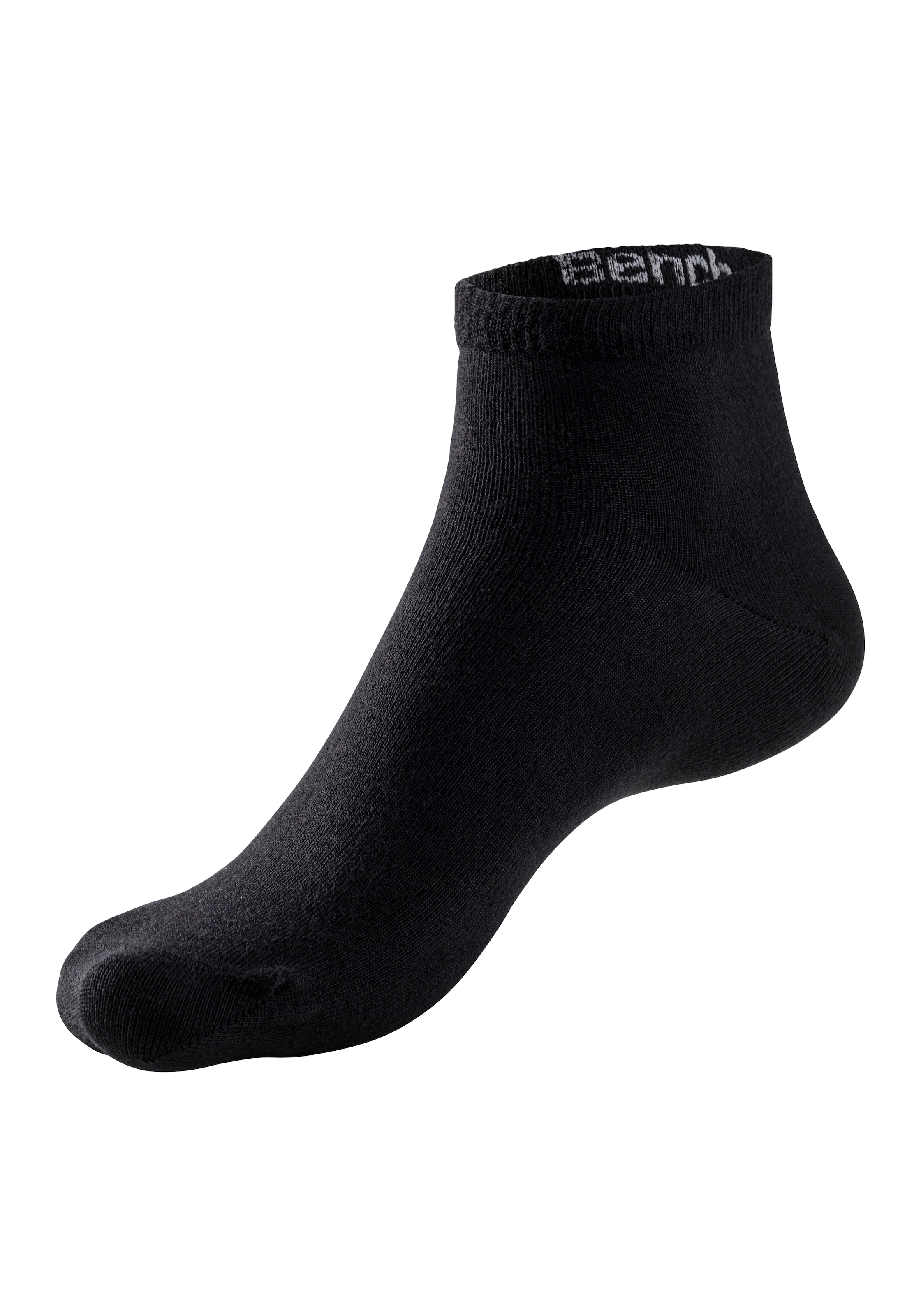 Bench. Kurzsocken Packung, 6 Stk. tlg. mit eingestricktem Markenlogo im Bündchen