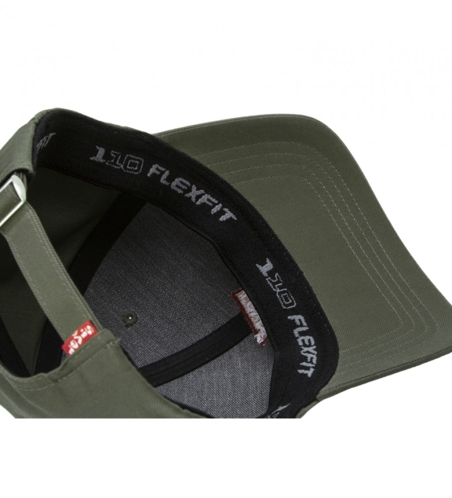 Boné Levi's Housemark Flexfit Verde
