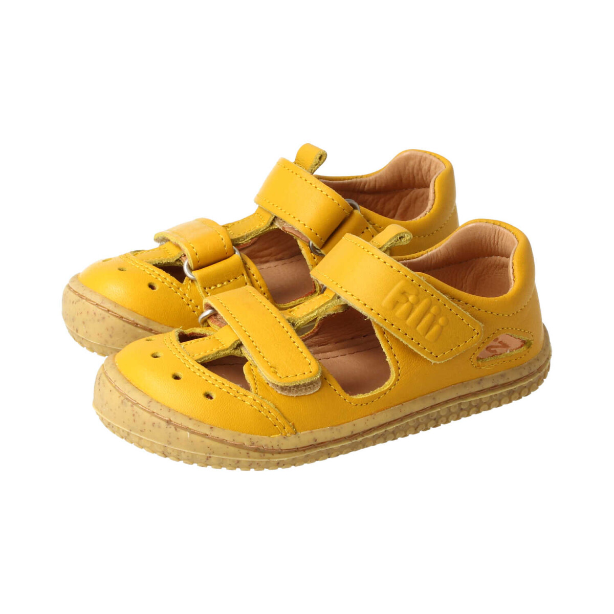 B32012-4 mustard KAIIMAN BIO nappa leather velcro Weite/M
