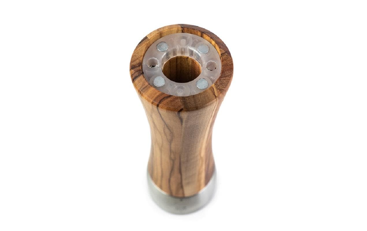 Salzmühle Madras 16 cm, OlivenholzManuelle Salzmühle