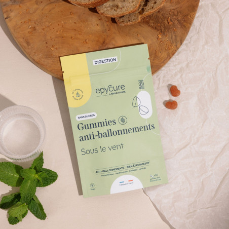 Epycure Laboratoire Gummies anti-ballonnements 3 mois