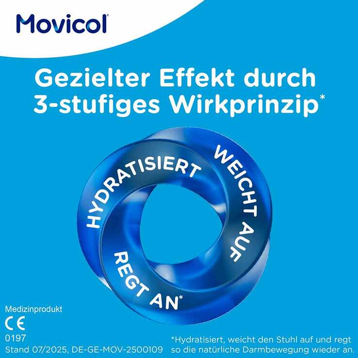 MOVICOL® Beutel Pulver – schnelle Hilfe bei Verstopfung, 20 St