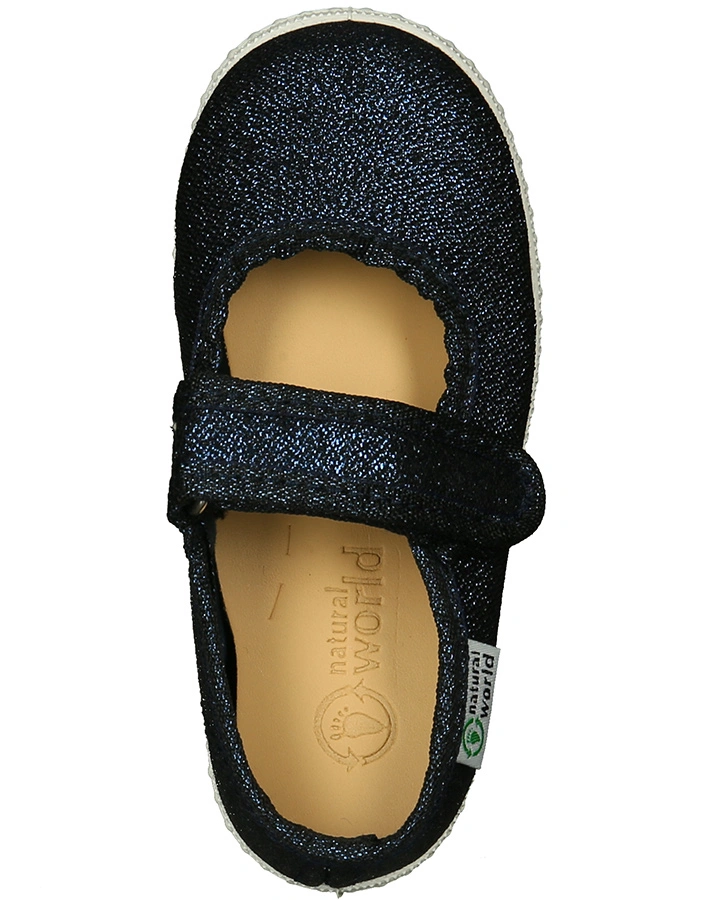 Ballerinas GLITTER GIRL in dunkelblau