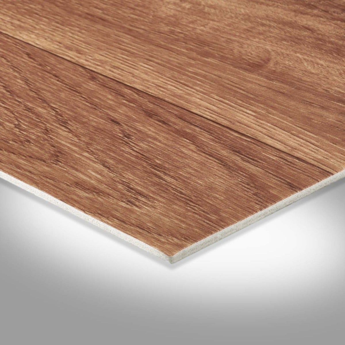 PVC vloer per meter, donkere houtlook, CV vloer, eikenlook, 200 cm breed (per meter verkocht)