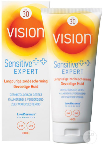 Vision Sensitive++ Expert Protection Solaire IP30 Peau Sensible Tube 185ml