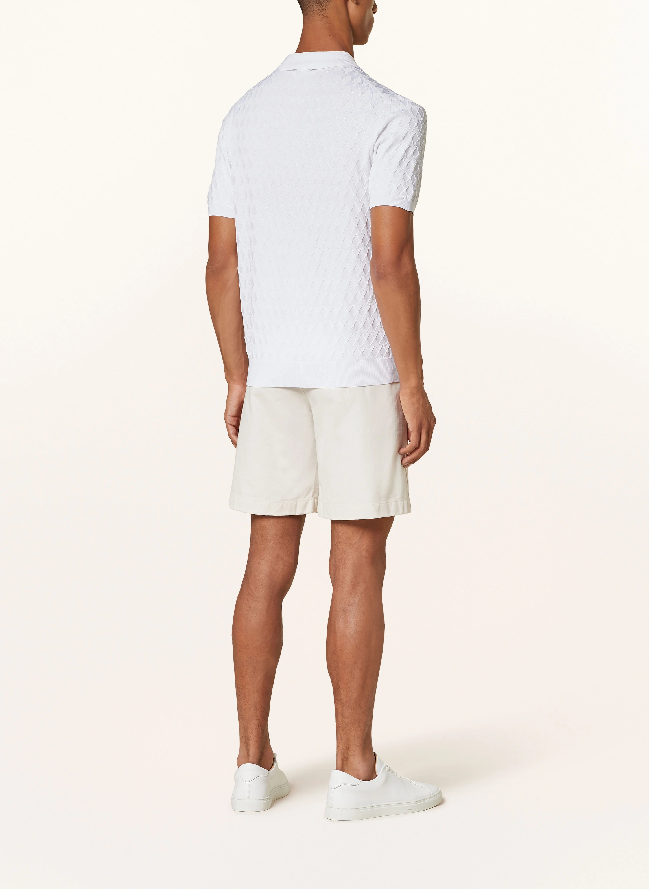 REISS Strick-Poloshirt RIZZO