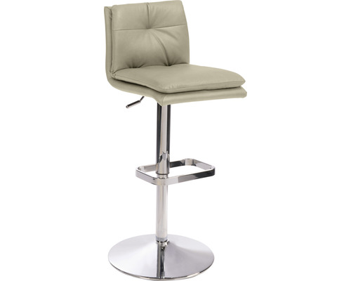 Barkruk Mayer Zitmeubelen 1211 44 x 47 x 80 cm Staal chroom/taupe