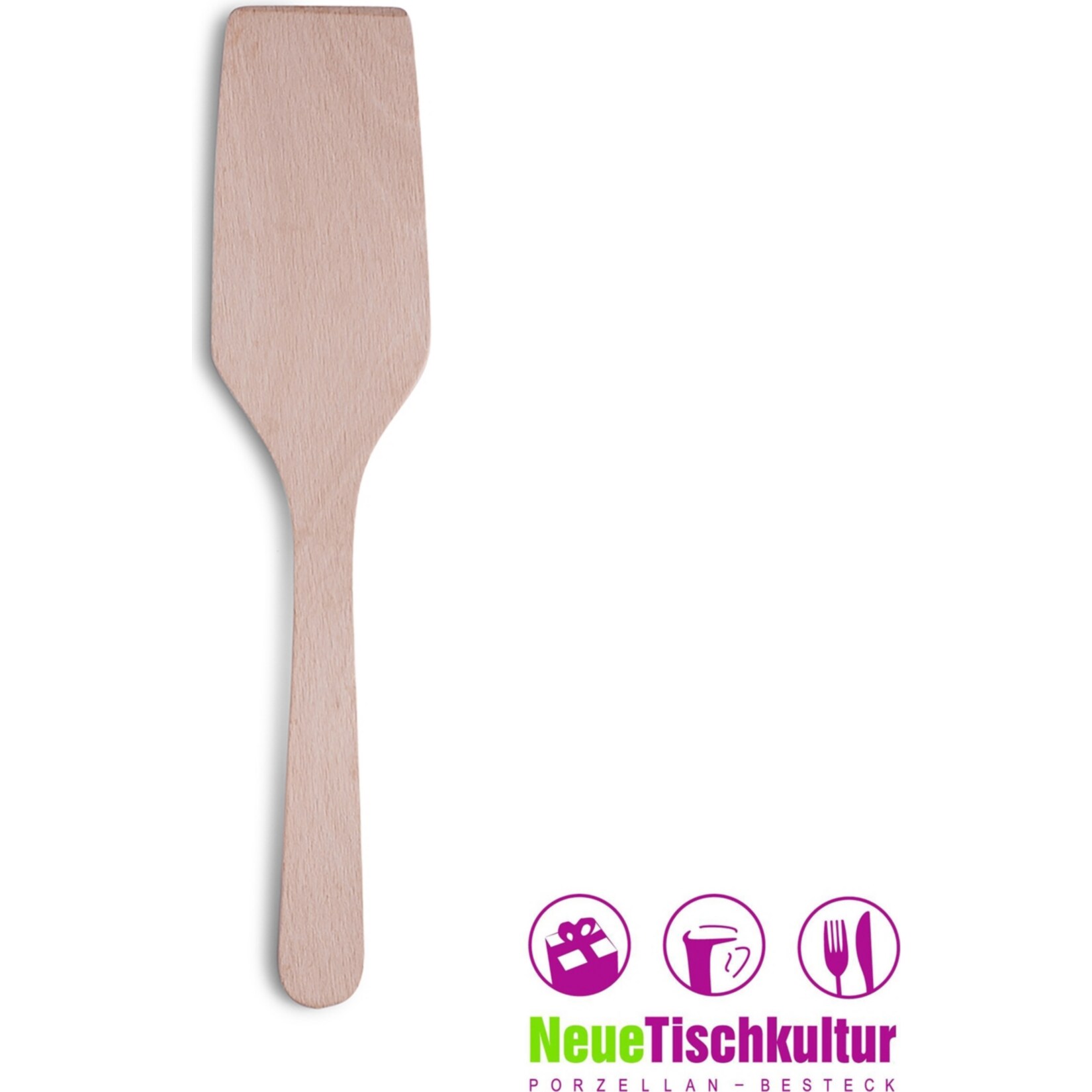 neuetischkultur Pfannenwender, gebogen Buche