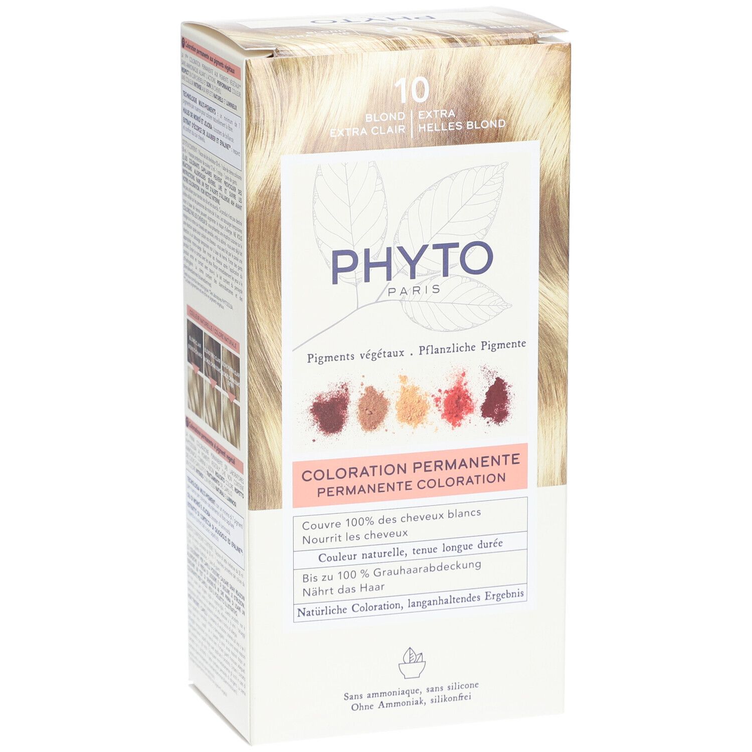 PHYTOCOLOR 10 Extra helles Blond