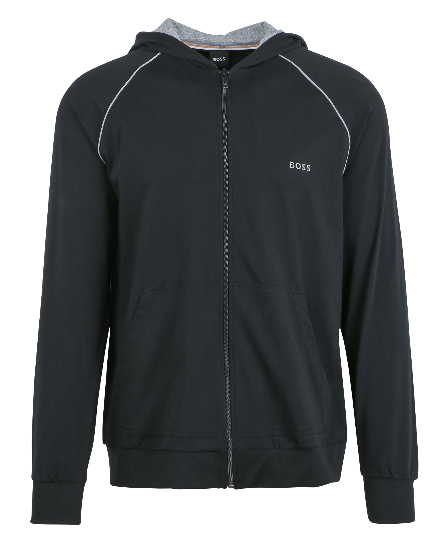 Sweat à capuche zippé | Noir