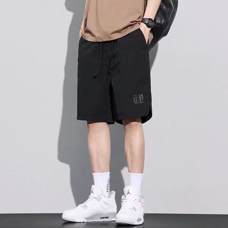 Lingaris - Monogram Print Shorts
