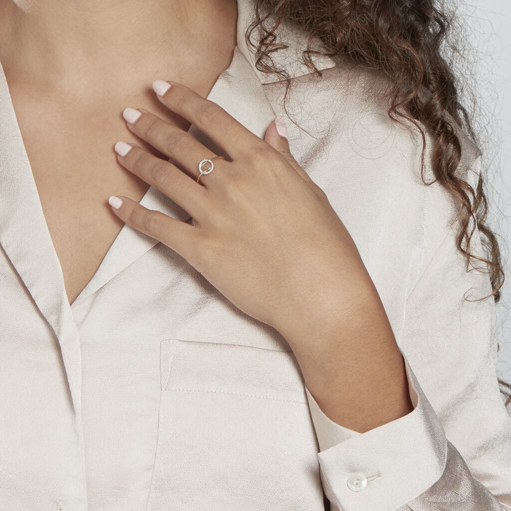 Bague Thealane Or Jaune Diamant