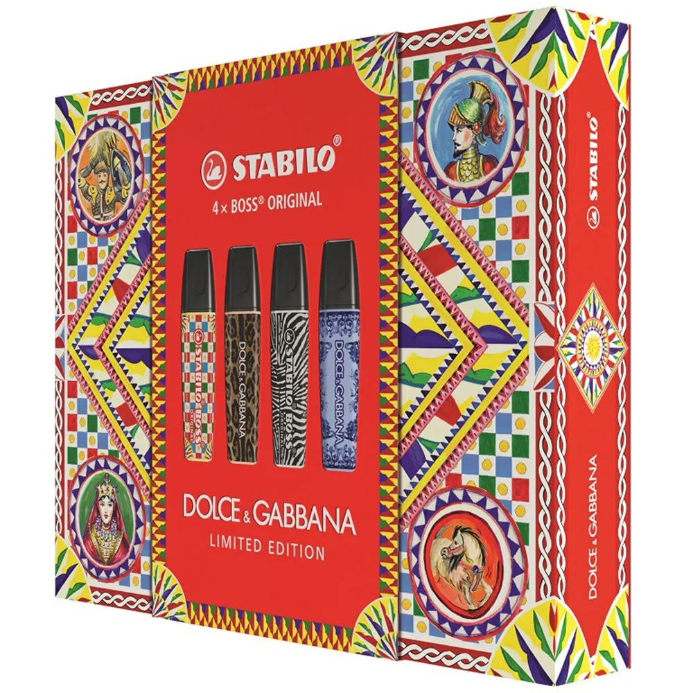 STABILO BOSS   DOLCE & GABBANA Highligter set - limited edition