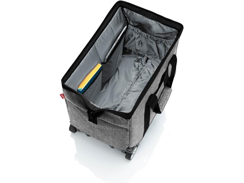 Reisenthel Reisetasche Allrounder Trolley. Twist Silver Reisetrolley 30 L