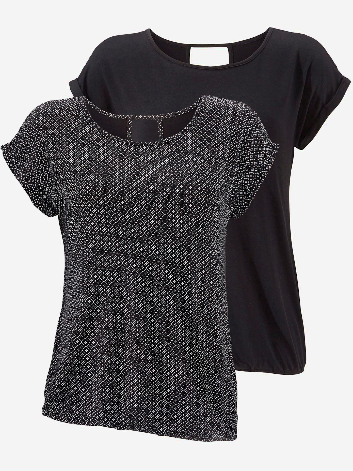 Lot de 2 t-shirts lascana