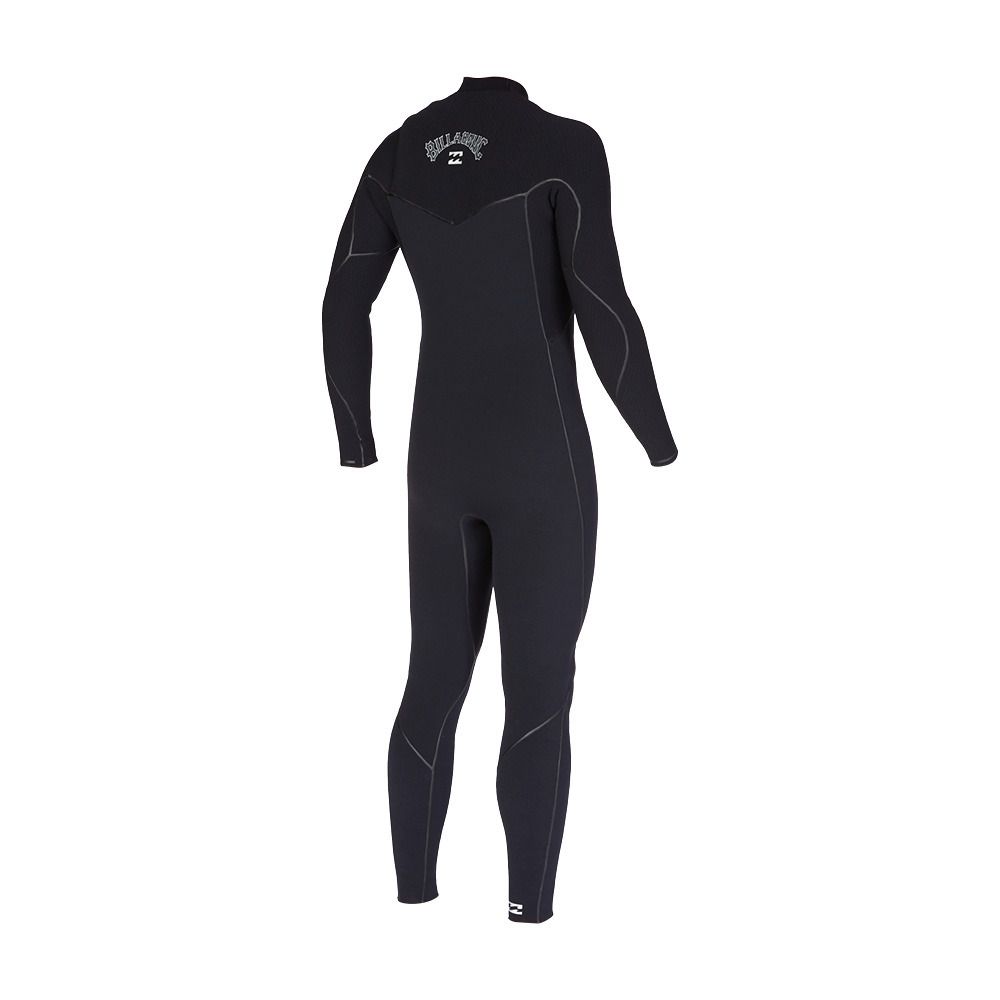Billabong FURNACE CHEST ZIP - Combinaison intégrale 4/3mm Homme black