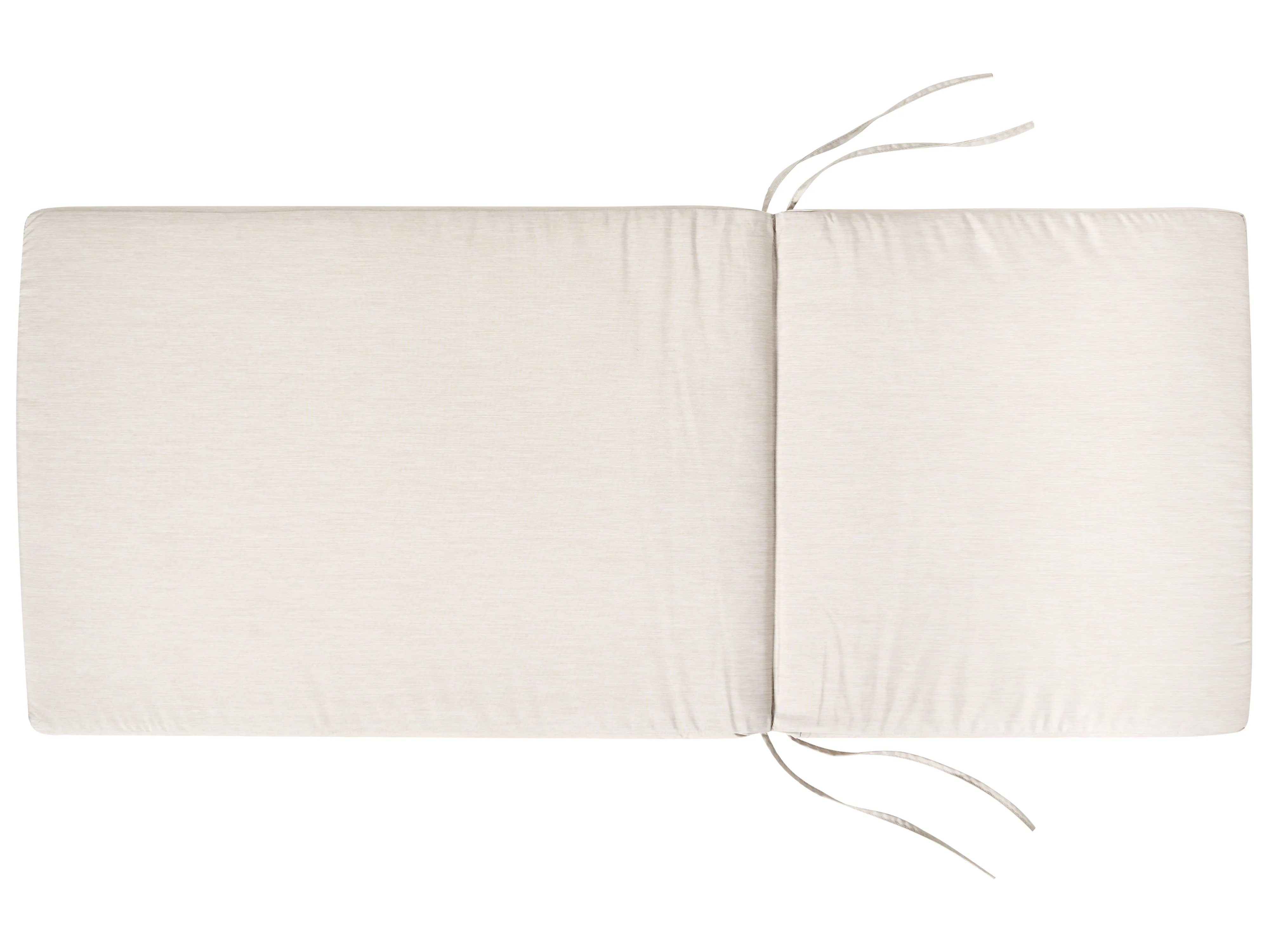 Set van 2 rug/zitkussens JAVA/AMANTEA PREMIUM 50 x 70 cm Lichtbeige