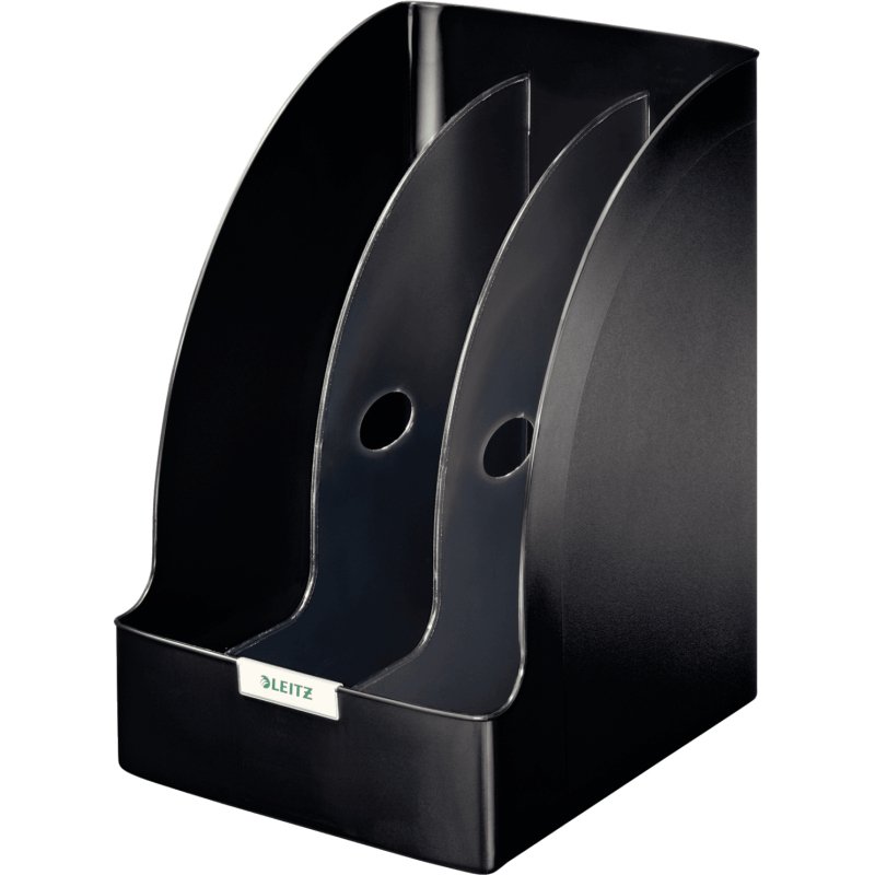 Porte-revue Plus Jumbo, format A4, polystyrène, noir