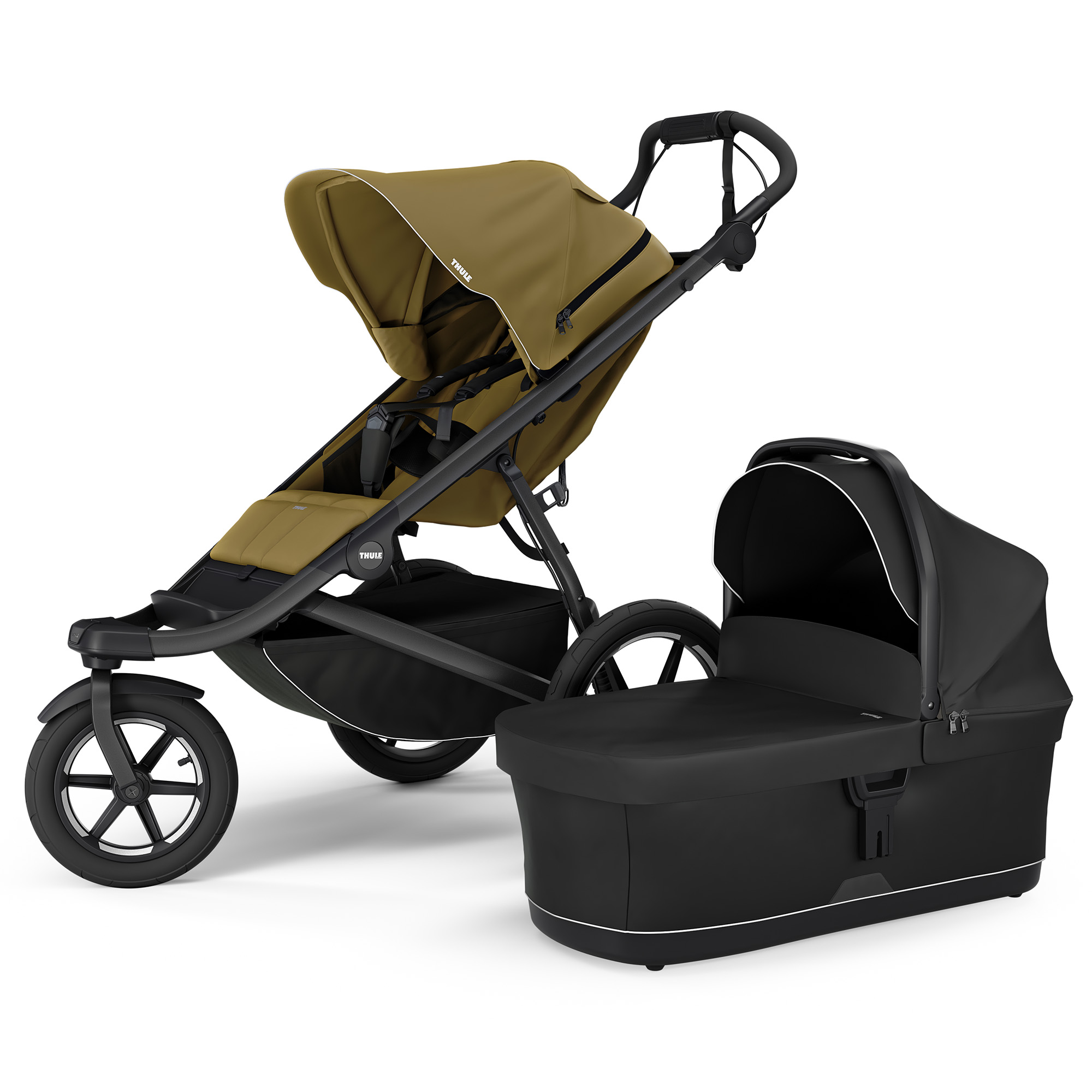 Thule Urban Glide 3 Nutria Green - frames met zit - Prénatal