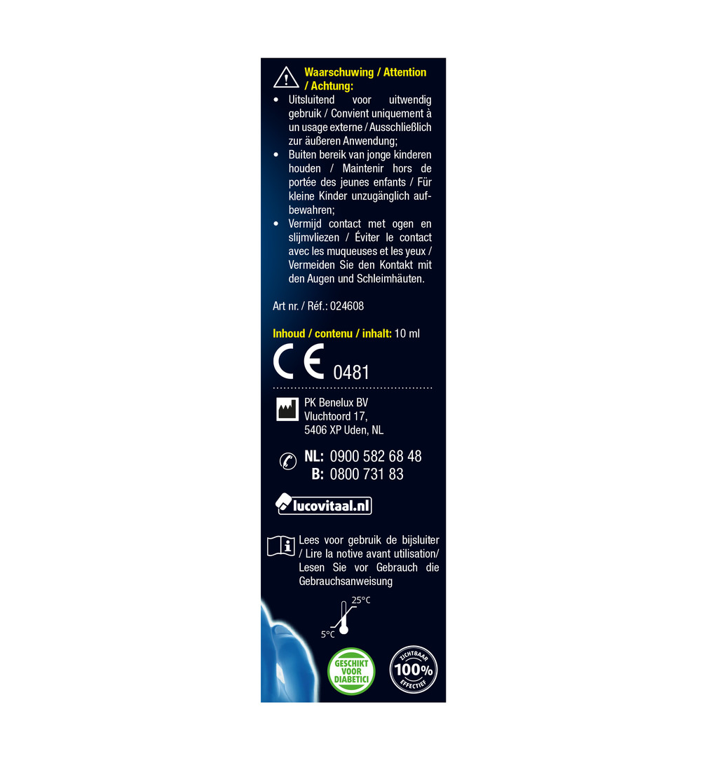 Lucovitaal Kalknagel Behandelingsvloeistof (10 ml)
