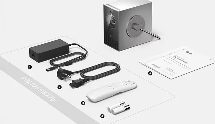 LG CineBeam Q (HU710PB) Vidéoprojecteurs UHD 4K