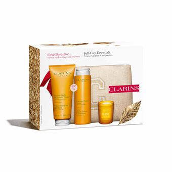 Coffret Rituel Bien-être Tonic : Baume-Huile Hydratant, Bain aux plantes, Bougie