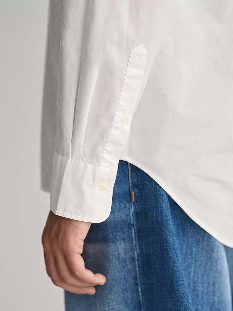 GANT Hemd Regular Fit  weiss
