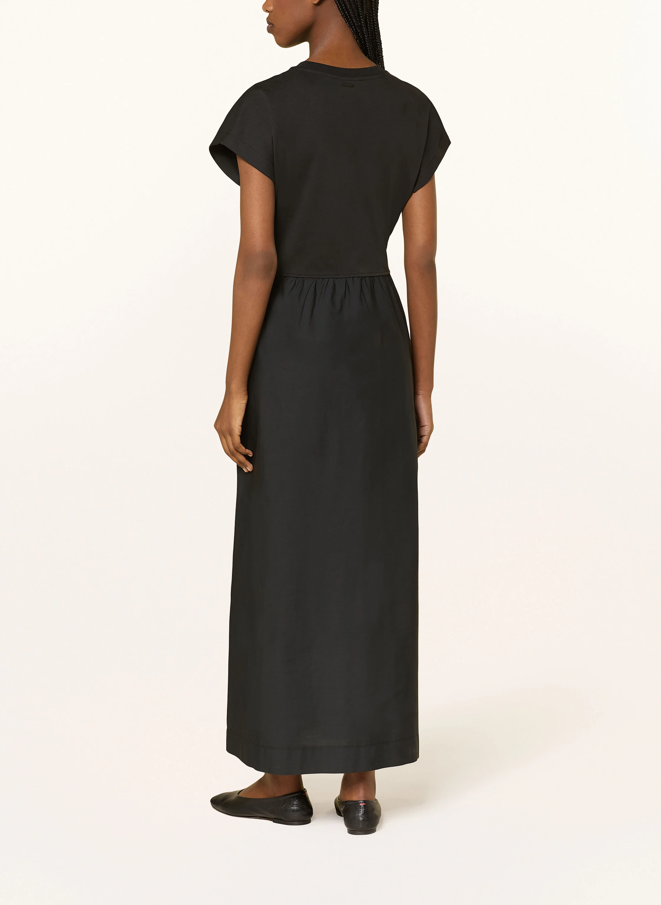 ALLSAINTS Kleid FRANKIE im Materialmix