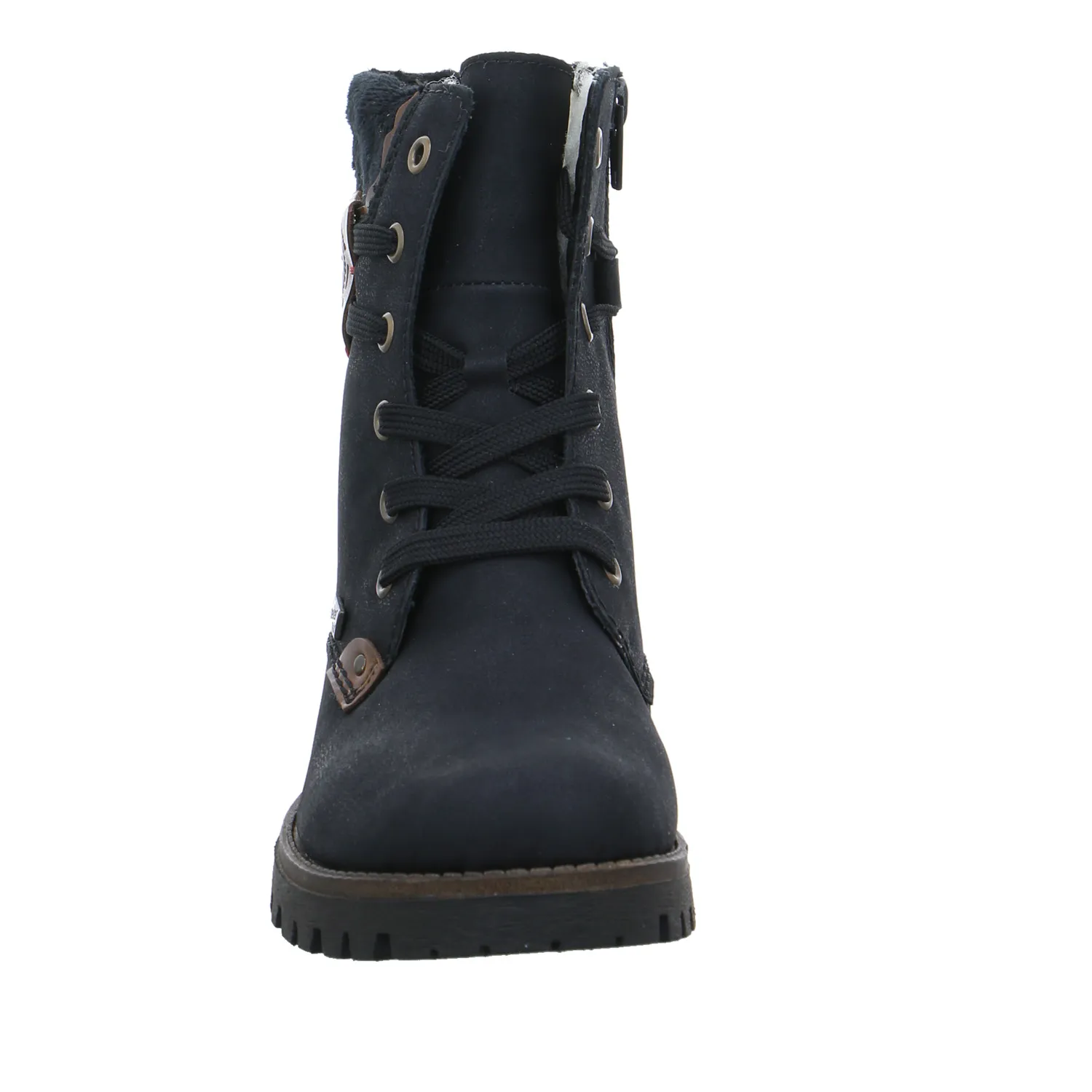 RIEKER Boot Schwarz Lederimitat  Rieker-TEX