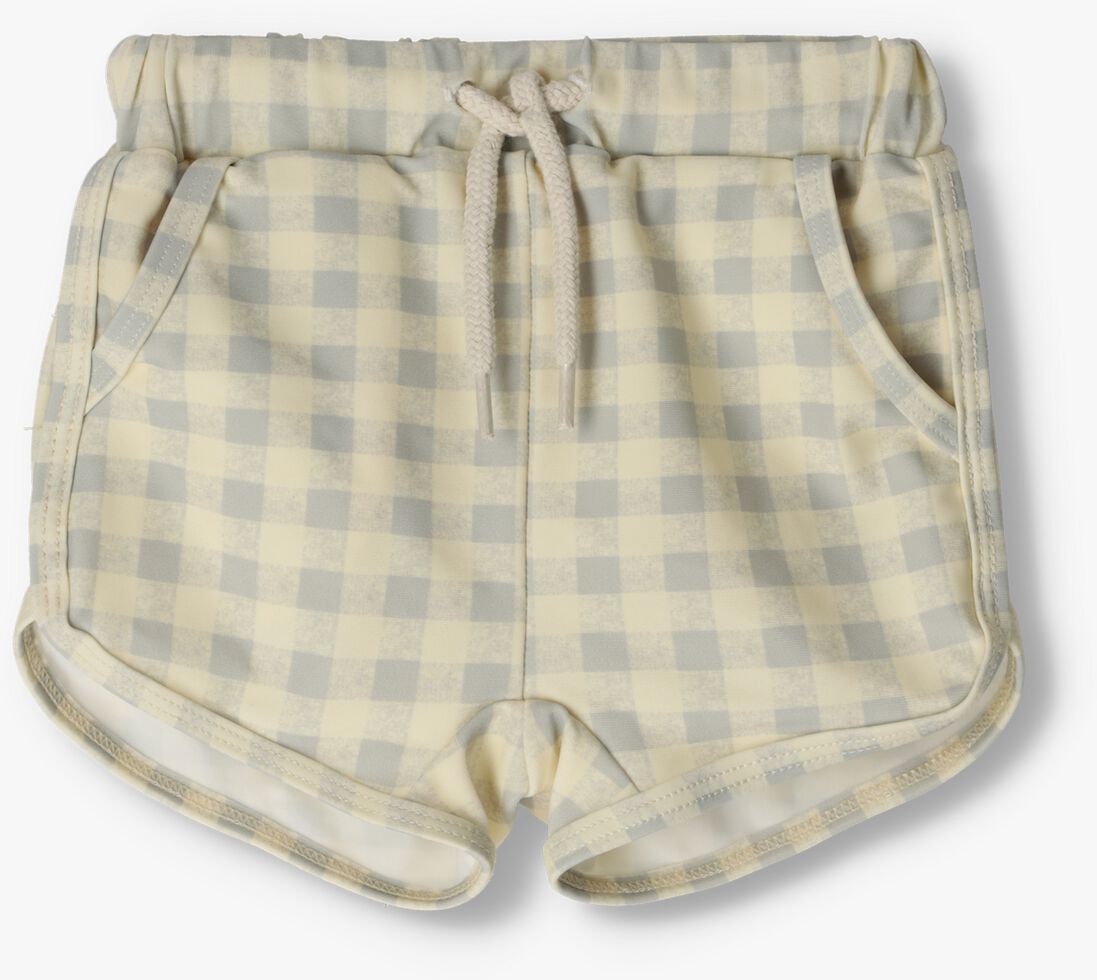 LIL\\' ATELIER grijze lil' atelier  nbmfauno loose swim shorts