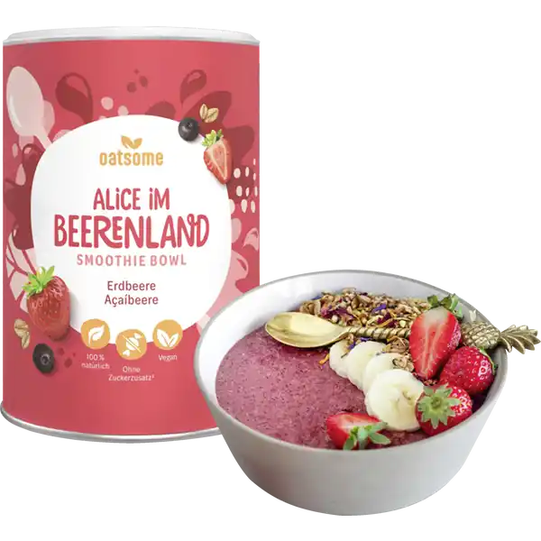 Smoothie Bowl Alice im Beerenland