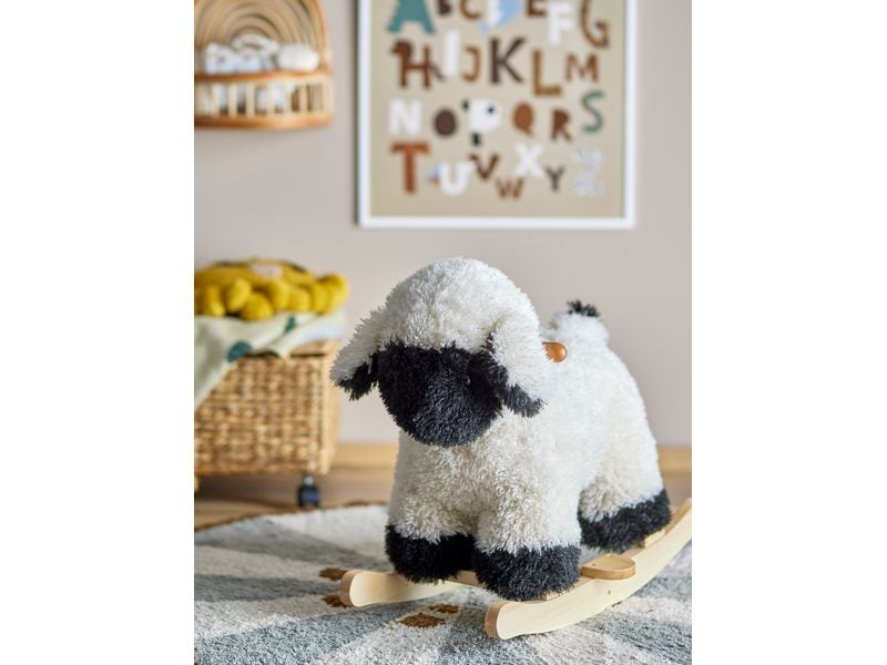 Bloomingville Schaukeltier Dolly Schaf Weiss Schaukelspielzeug