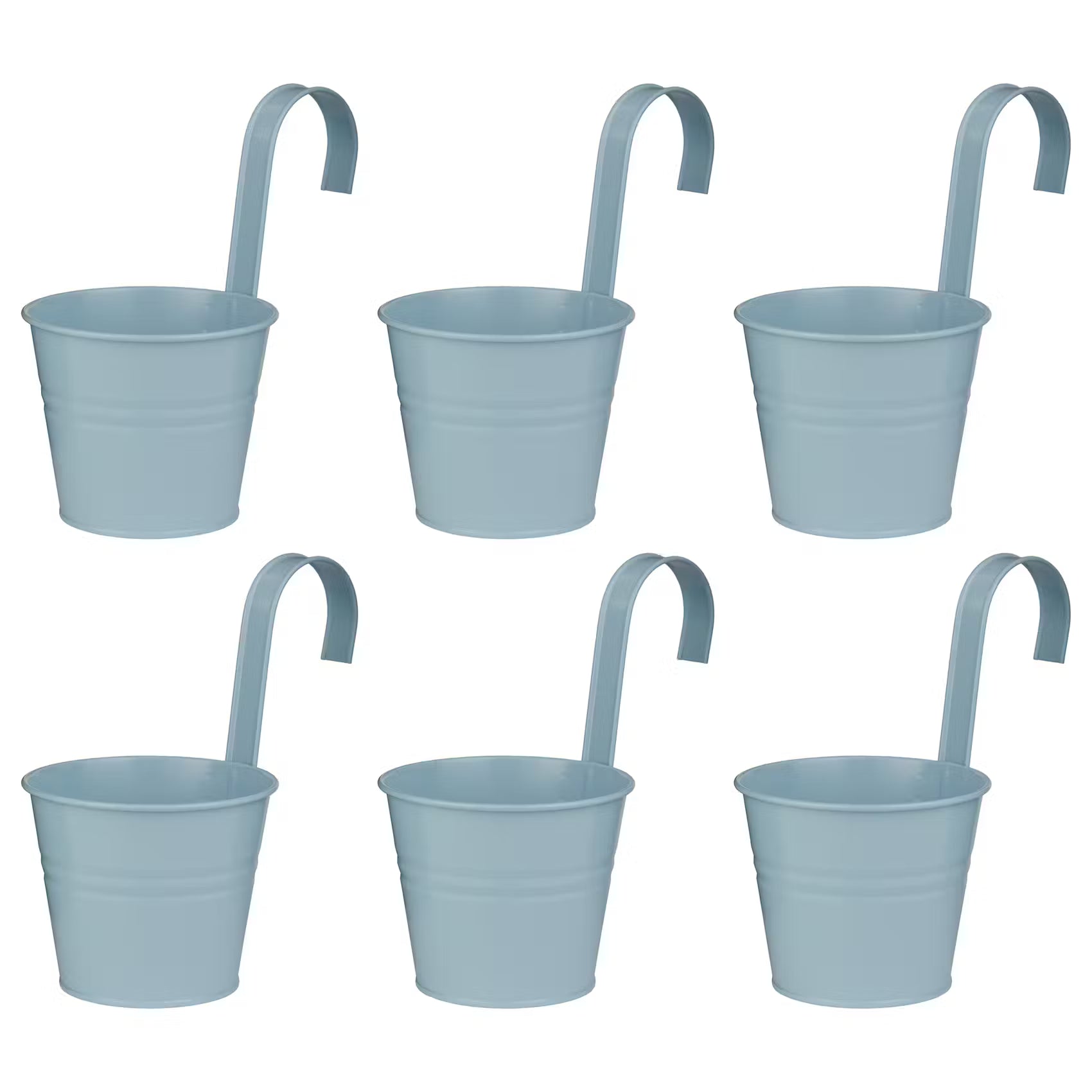 ZINC Hängetopf 6er-Set