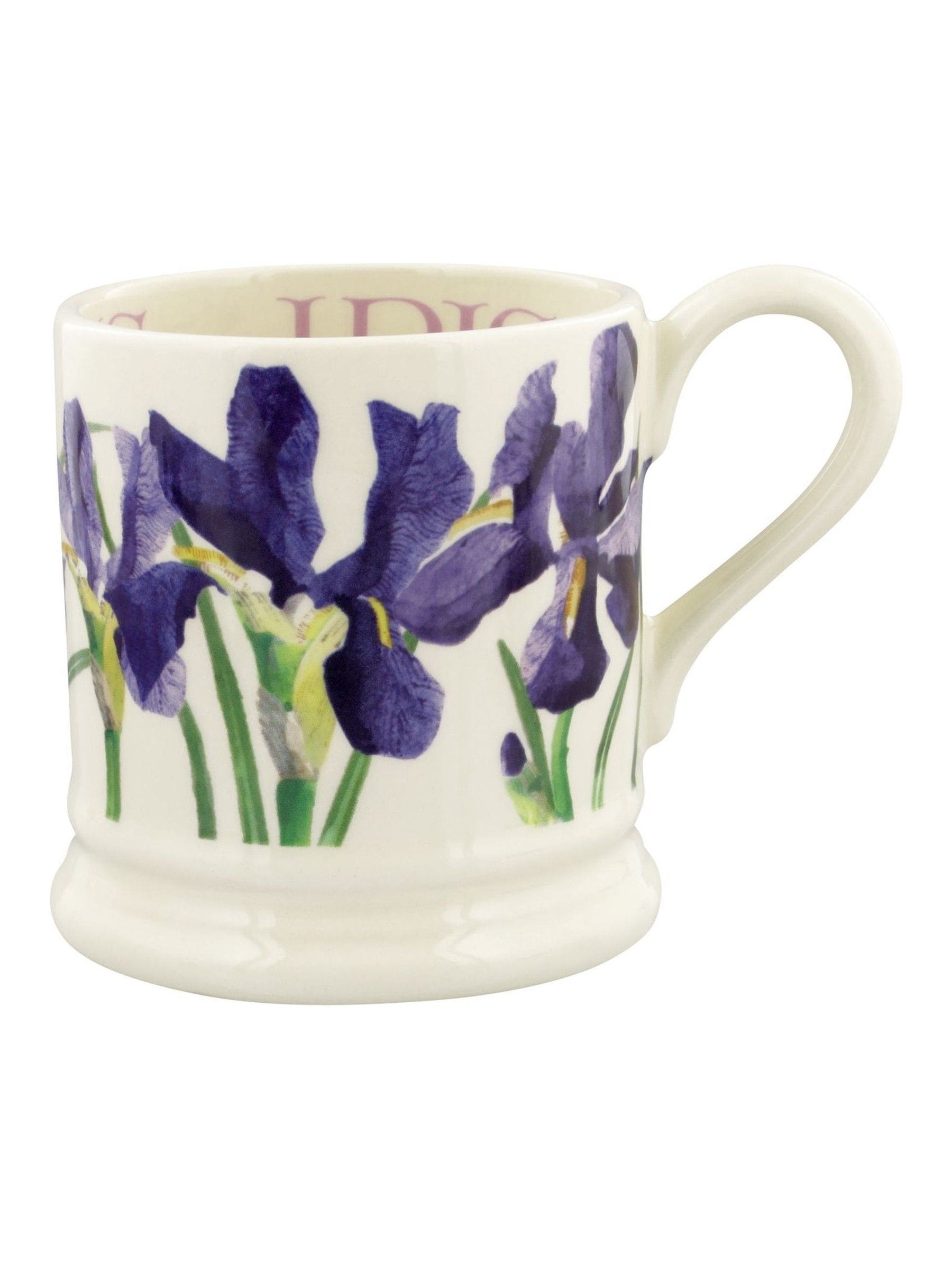 Emma Bridgewater Iris beker van 1/2 pint