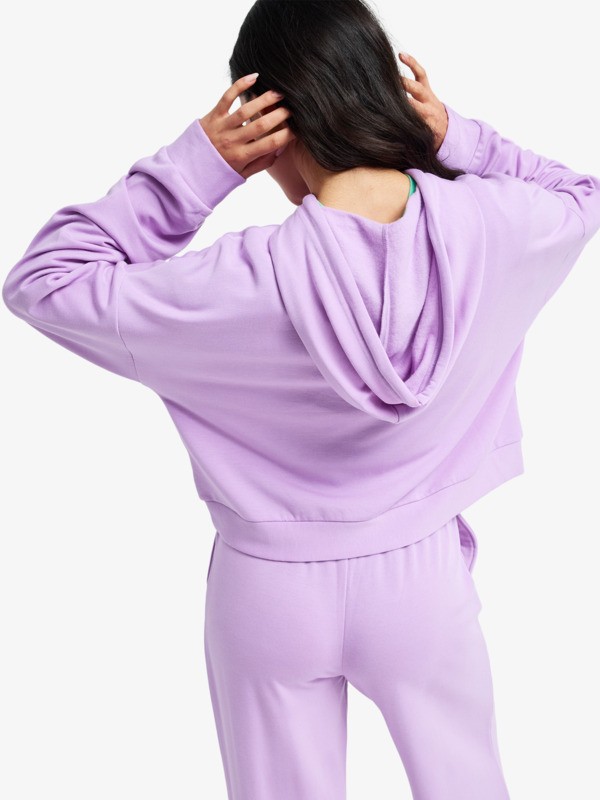 Surfing By Daylight Sweat à capuche Violet Femme