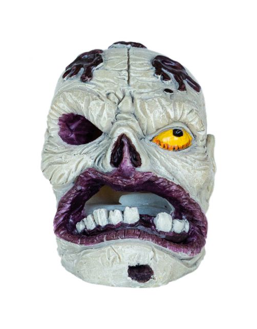 Superfish Deco Led Monster Zombie - Aquarium - Ornament - 13x10x11 cm Groen