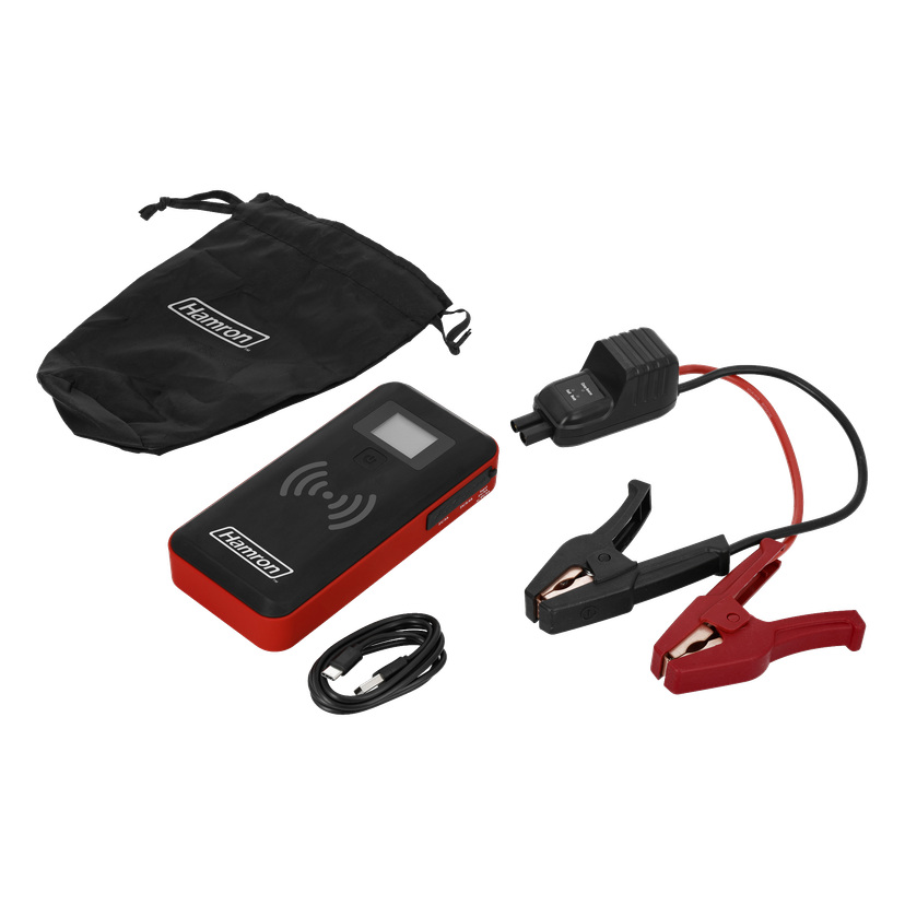 Starthjelp med powerbank 12 V  1500 A